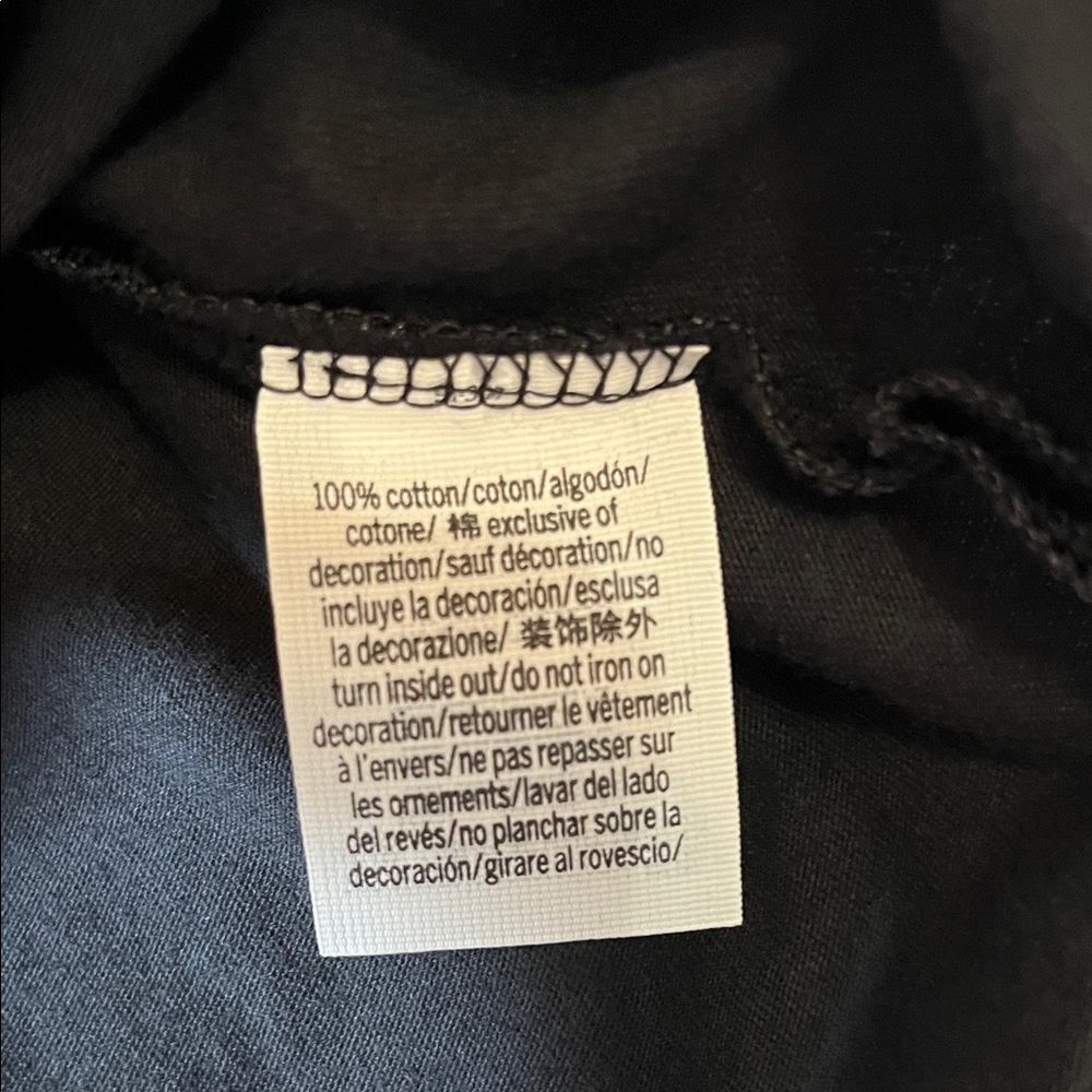 PINK Victoria's Secret Black Long Sleeve Tee - Picture 4 of 6